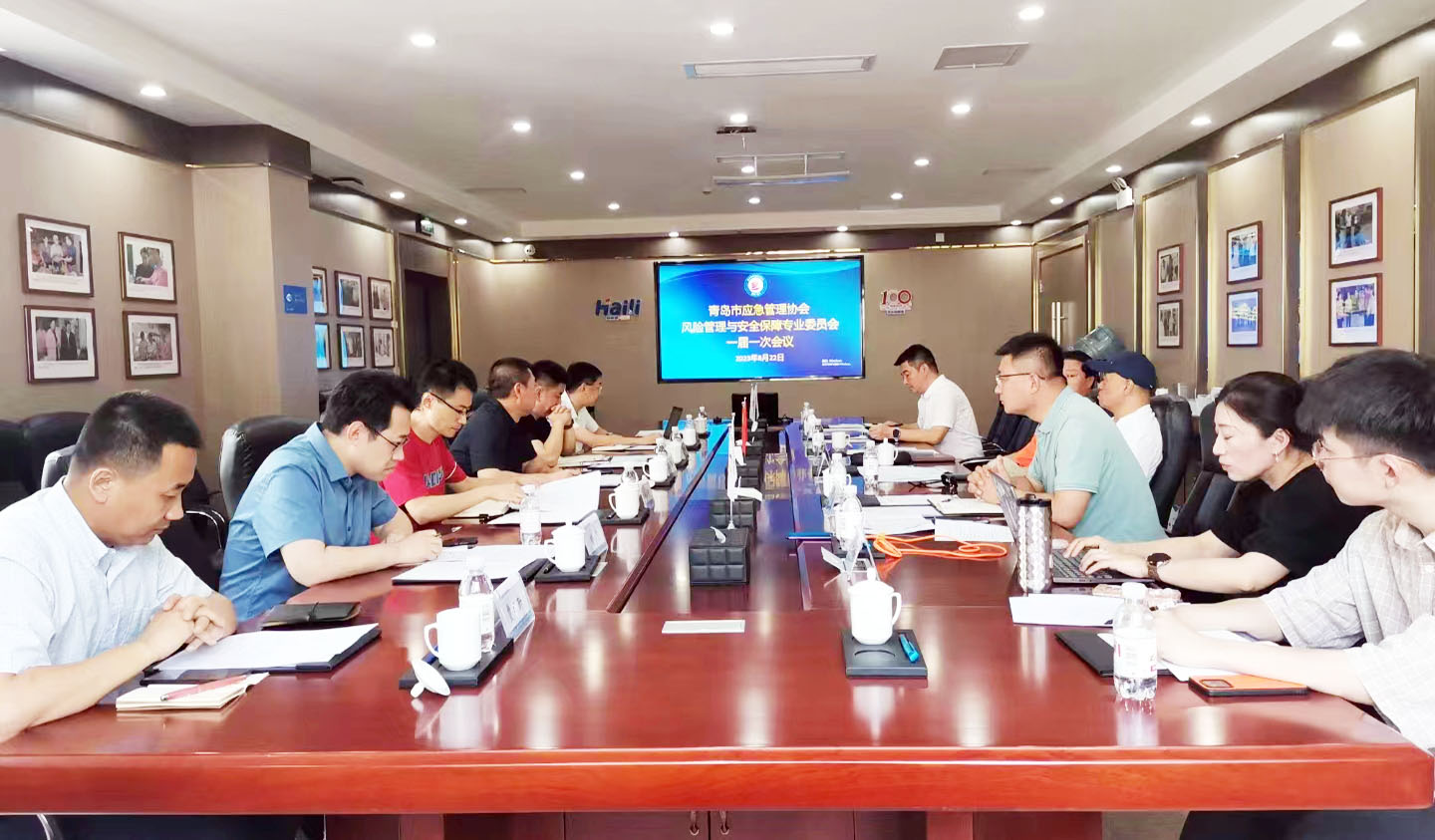市應急管理協會風管與安保專委會一屆一次會議召開